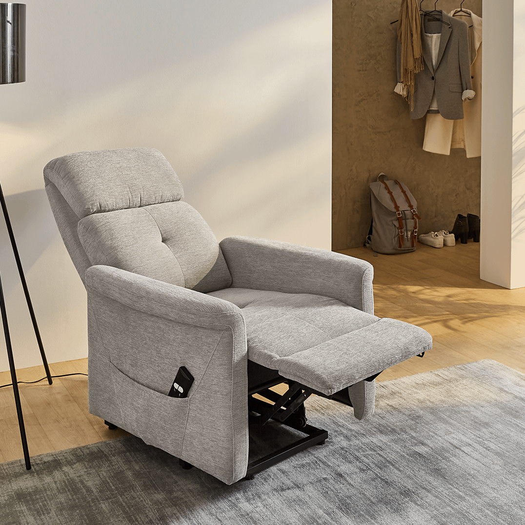 Elektrische Relax OREA met Lift-Up Grijs
