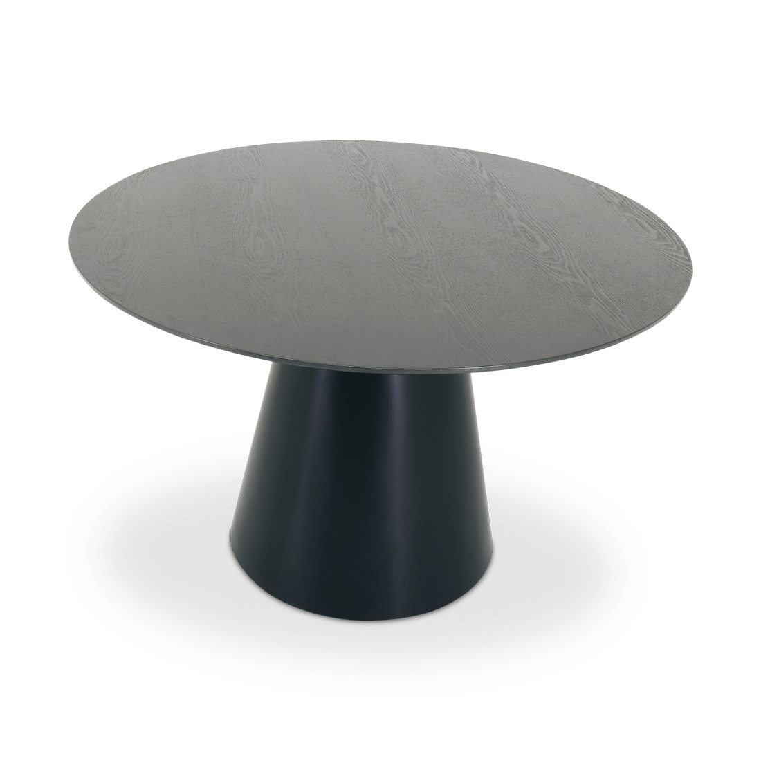 Eettafel FERMO Ø120 Fineer Zwart Eettafel FERMO Ø120 Fineer Zwart