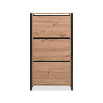 Schoenenkast ROCKY Artisan Eik/Antraciet Schoenenkast ROCKY Artisan Eik/Antraciet