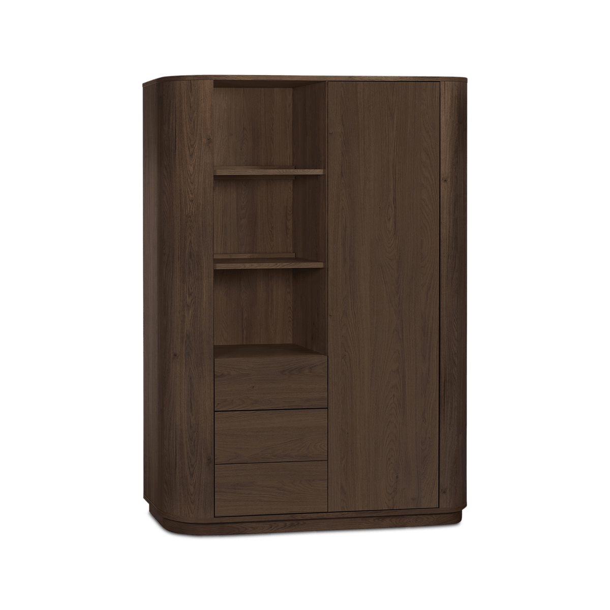 Bergkast LISBOA Brown Oak B149