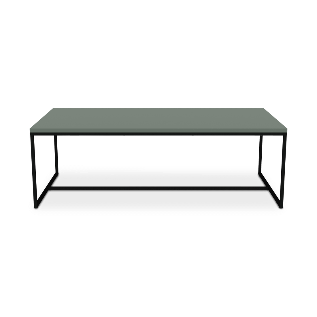 Tenzo Salontafel LIPP Misty Green Matt Tenzo Salontafel LIPP Misty Green Matt