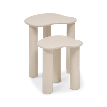 Salontafel S/2 ALOA Ivoor Salontafel S/2 ALOA Ivoor