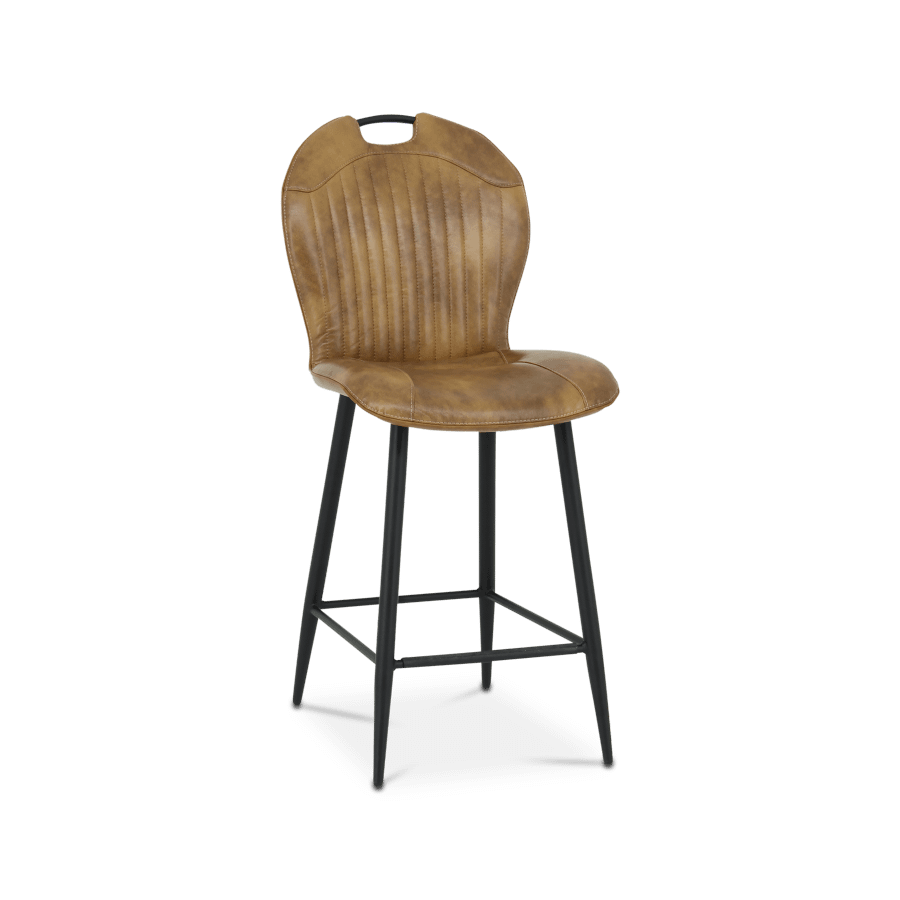 Barstoel TWISTER Victory Cognac Barstoel TWISTER Victory Cognac