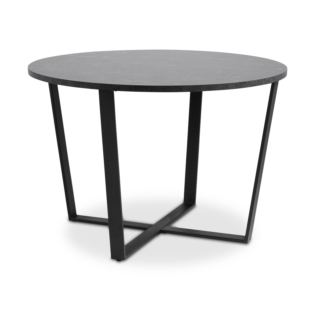 Eettafel MAITE Marble Black Ø110cm Eettafel MAITE Marble Black Ø110cm