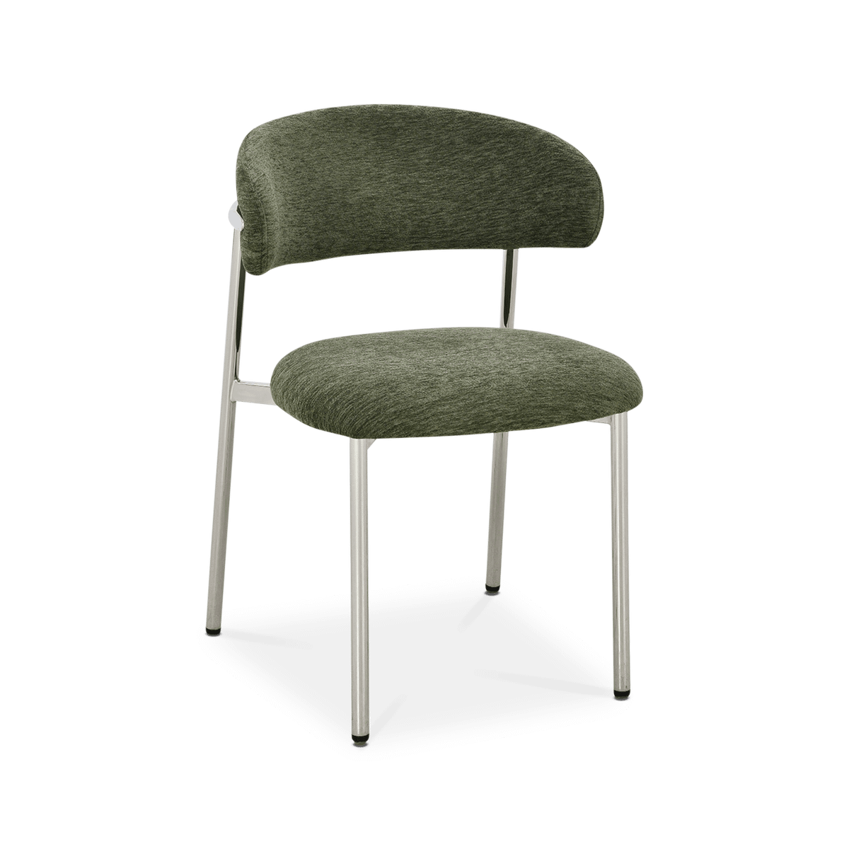 Stoel MARGIT Muted Moss/Chrome