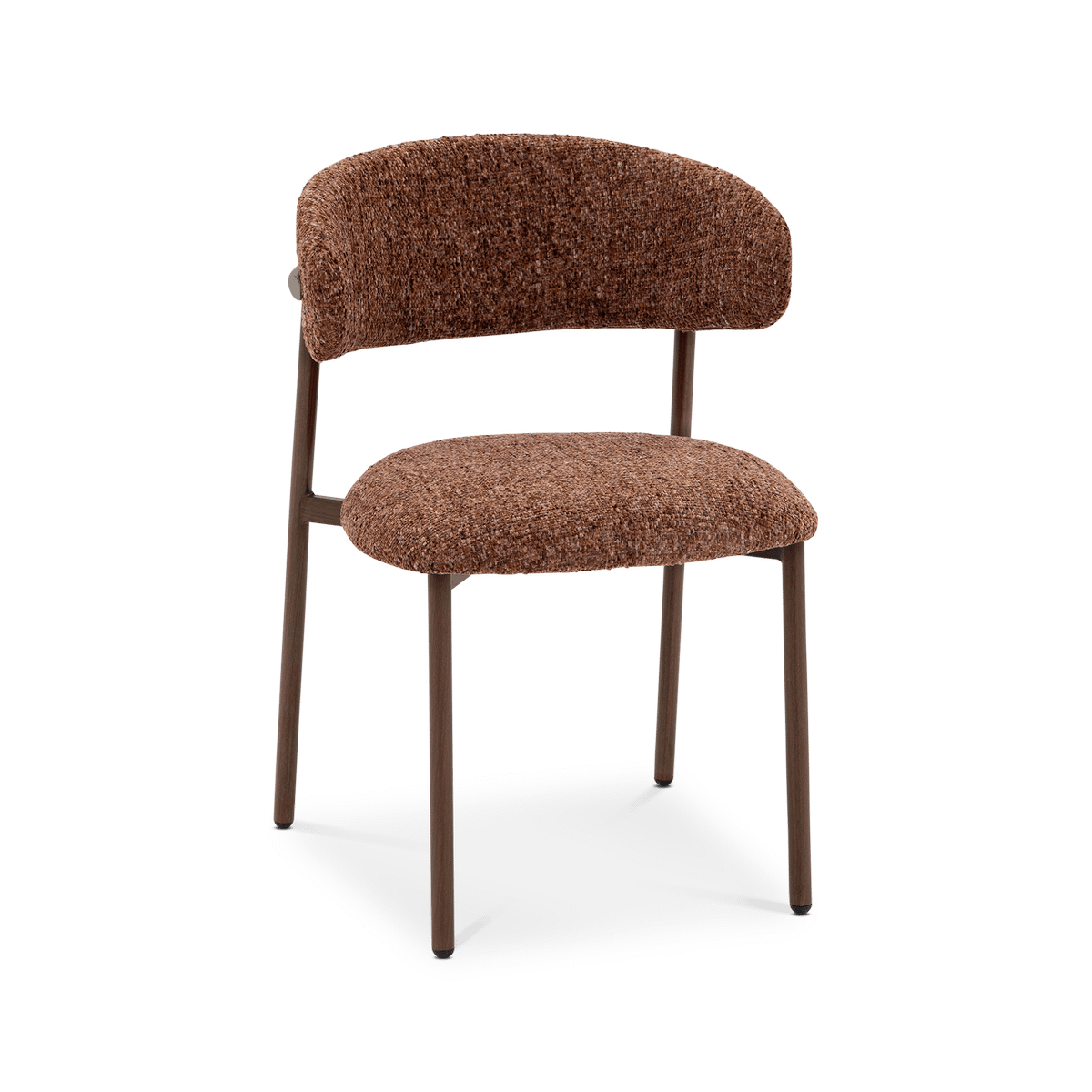 Stoel MARGIT Rust Amber/Walnut