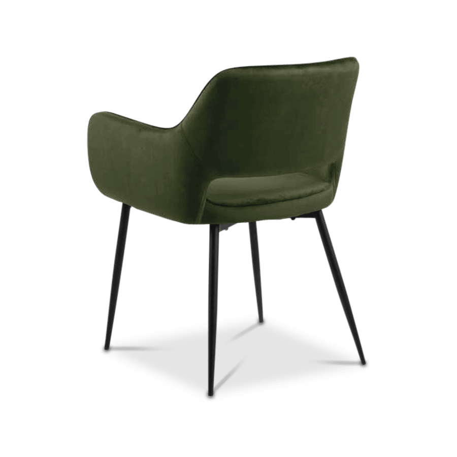 Armstoel NELE DUBLIN 52 olive green Armstoel NELE DUBLIN 52 olive green