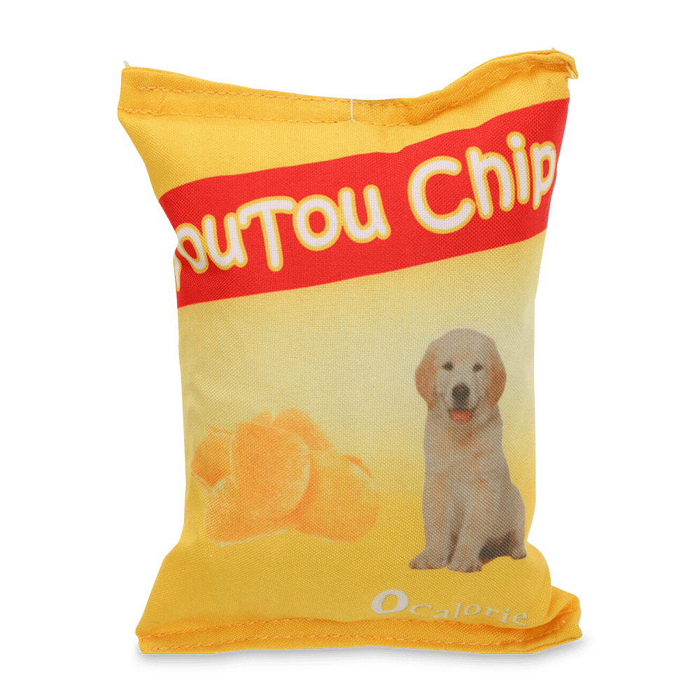 Speeltje CHIPS Chipszakje Geel