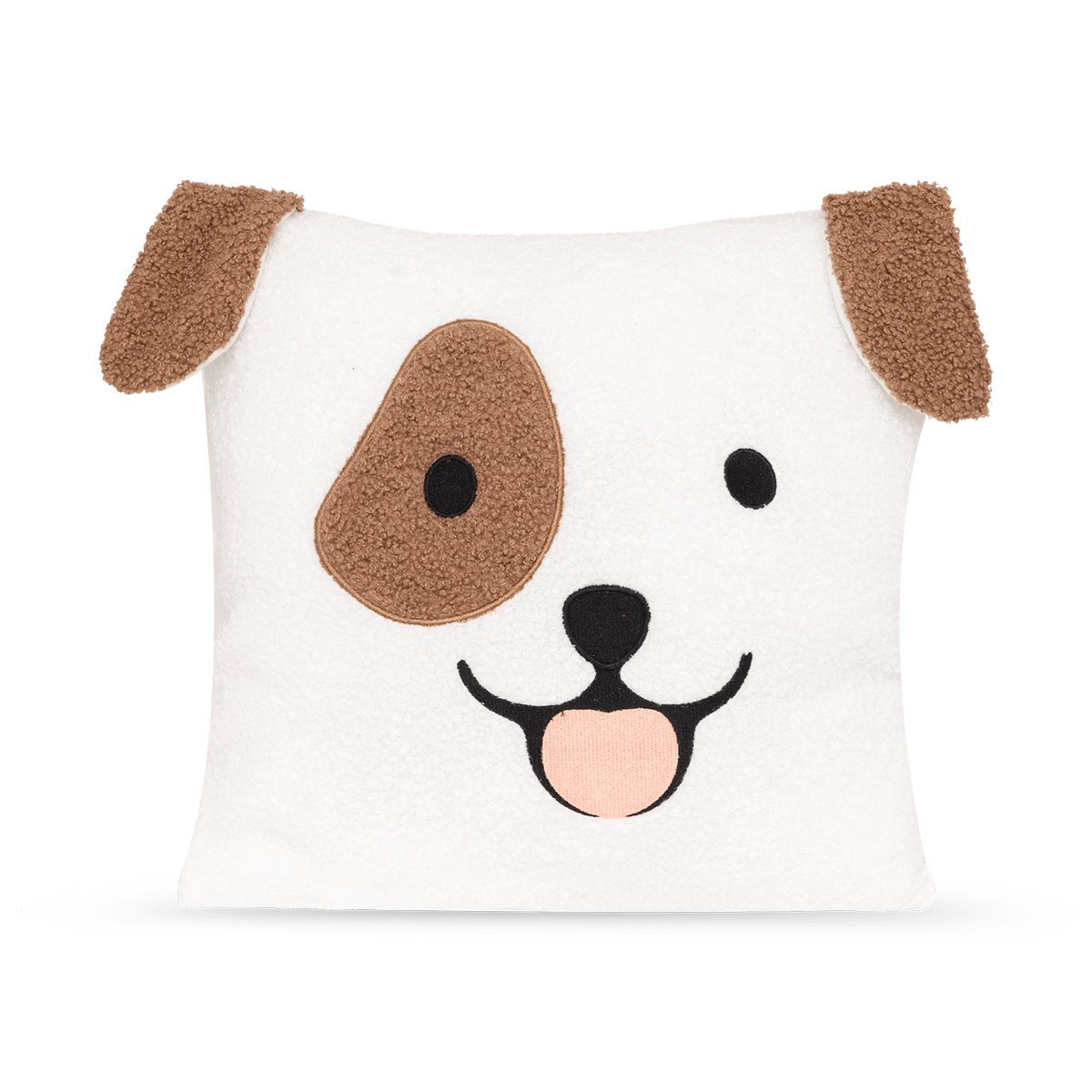Kussen SCOTT Hond Wit/Bruin