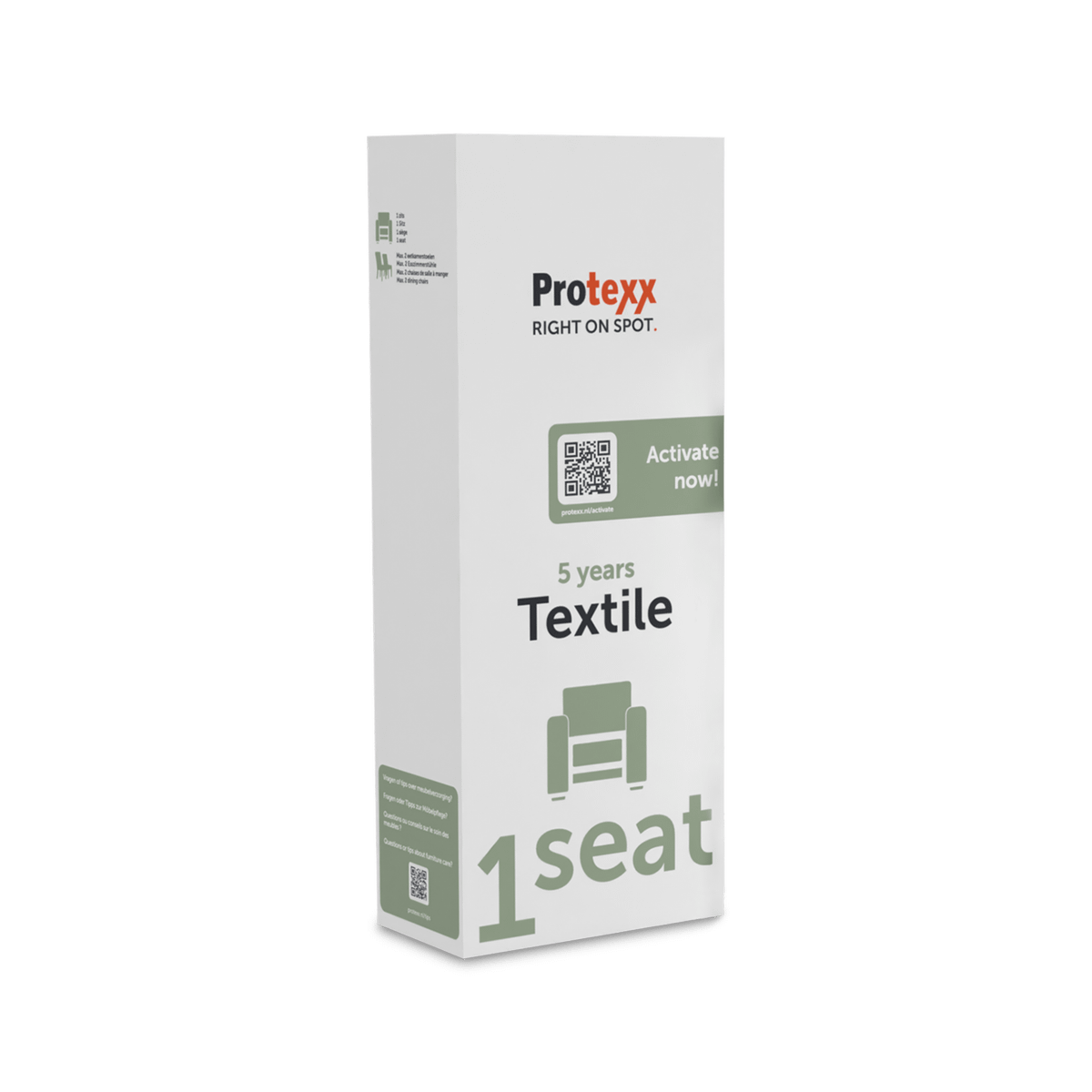 PROTEXX Textiel 5jaar 1-zit
