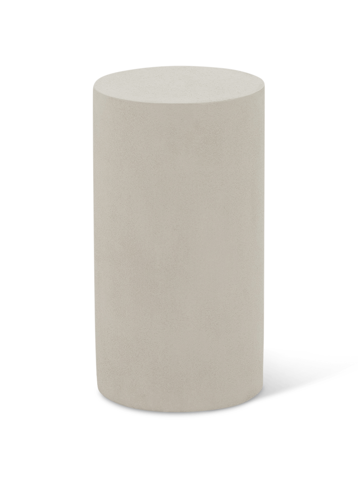 Pedestal Lewitt Microcement Ivory 51 cm