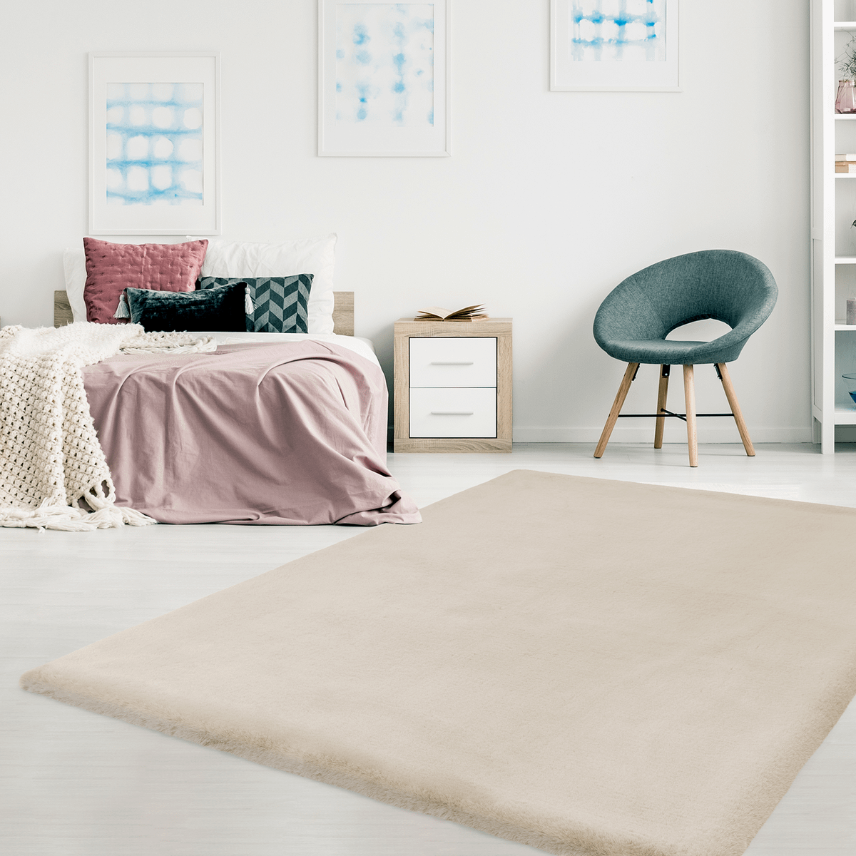 Tapijt HEAVEN 150x80 Ivory