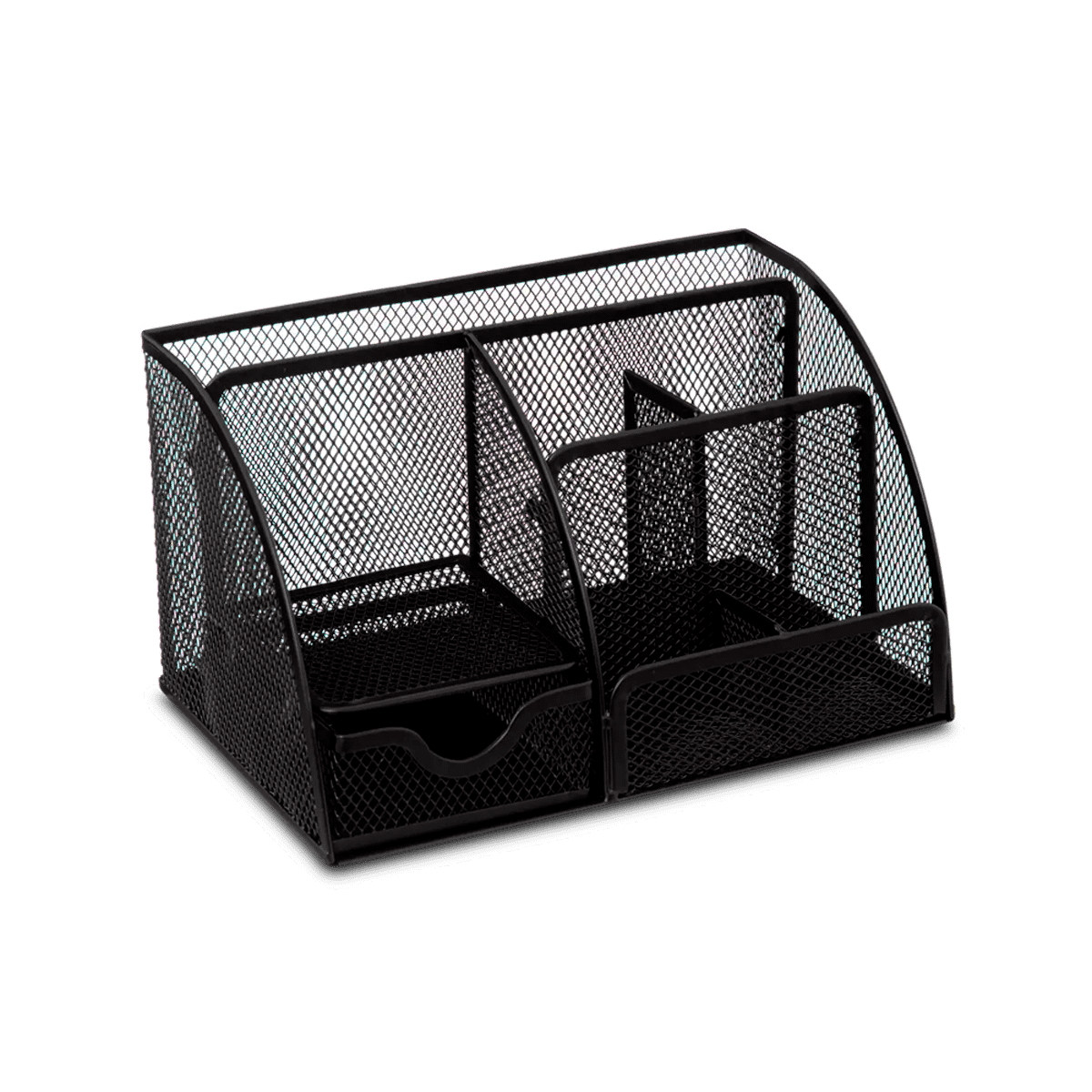 Bureau-organizer CAJAYA Metaal Zwart