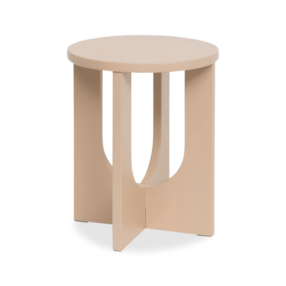 Bijzettafel BLOOMS Rond Beige