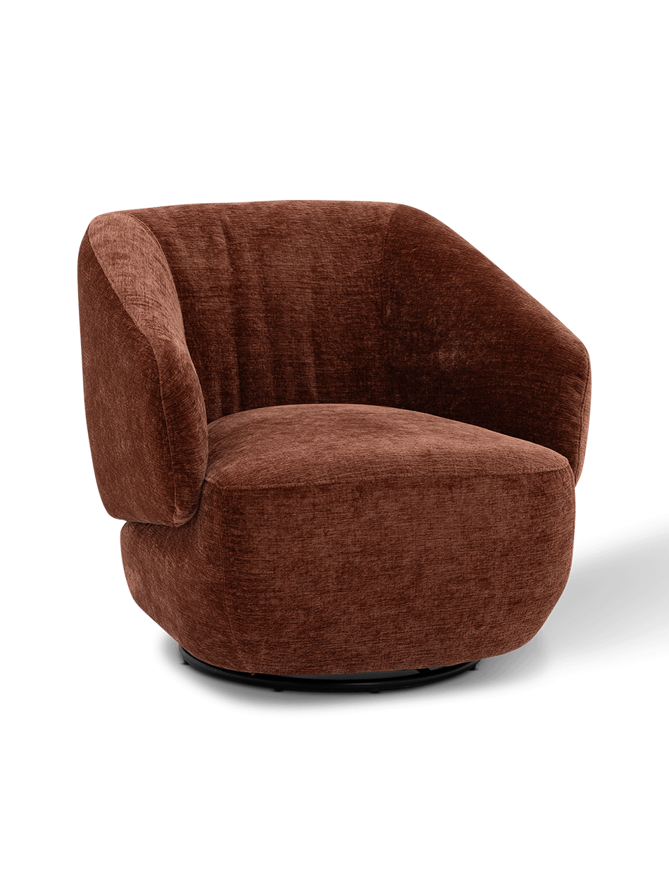 Draaifauteuil Camden Caramel