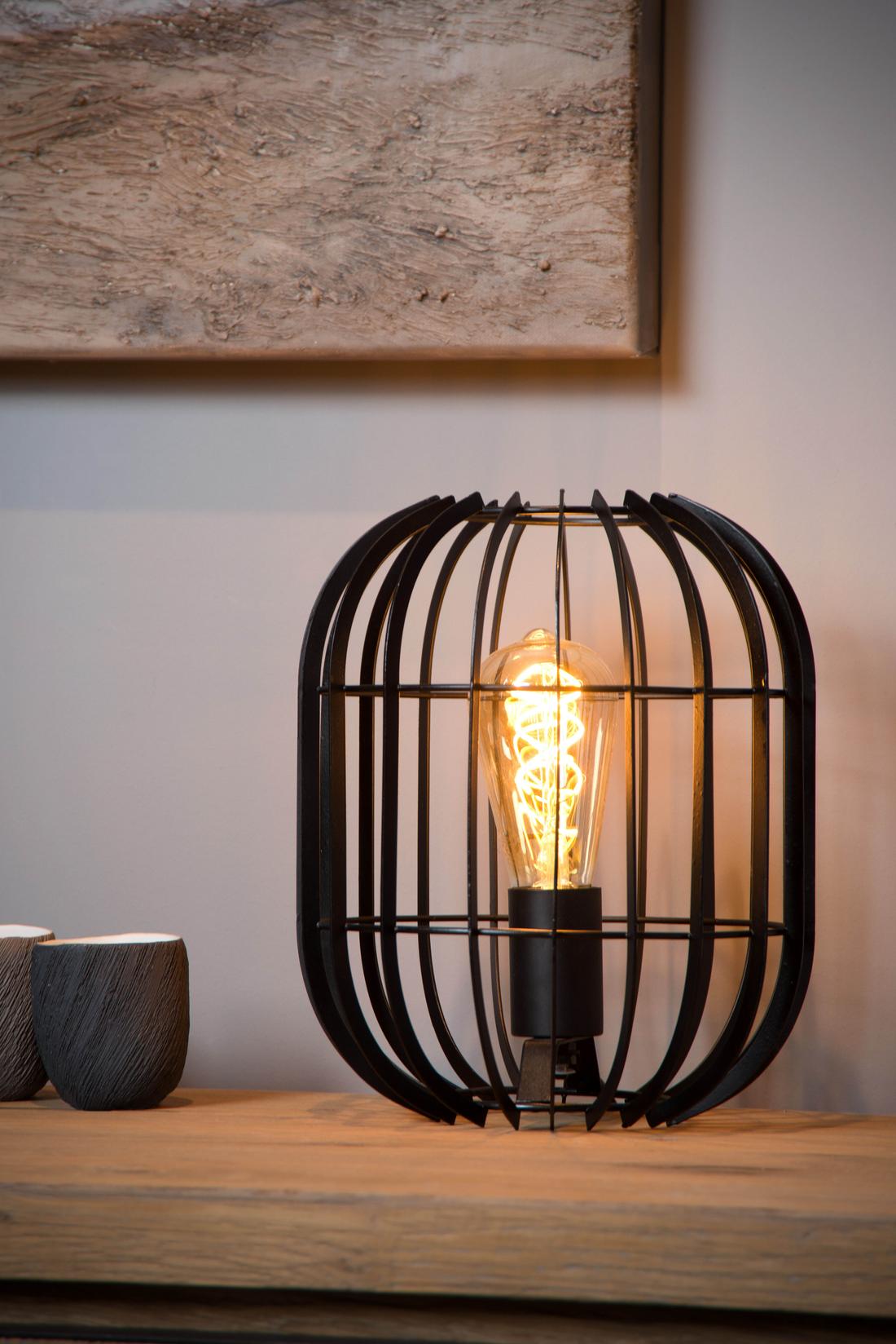 Tafellamp REDA Zwart Tafellamp REDA Zwart