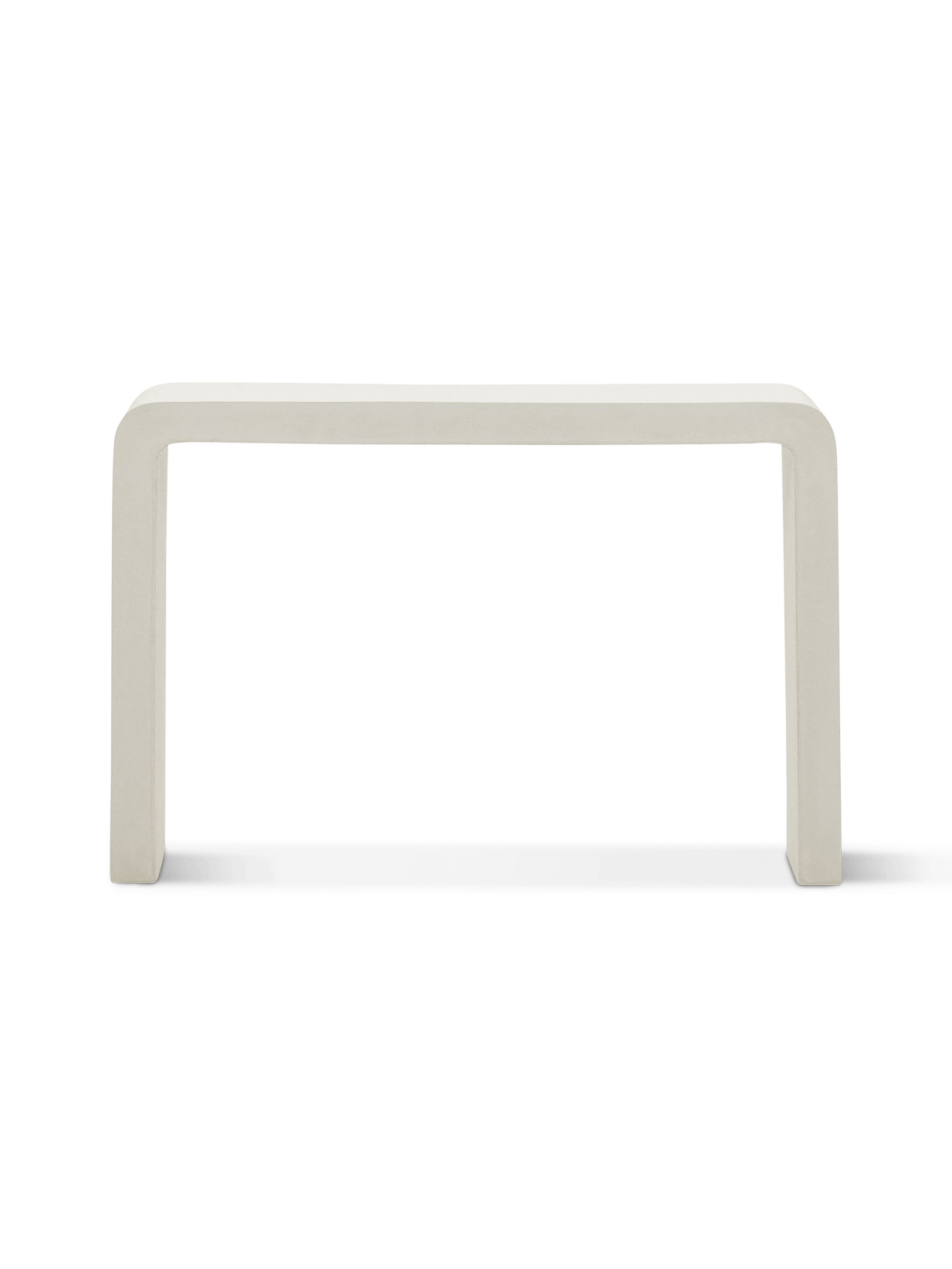 Aiguablava console in wit cement, 120 x 80 cm