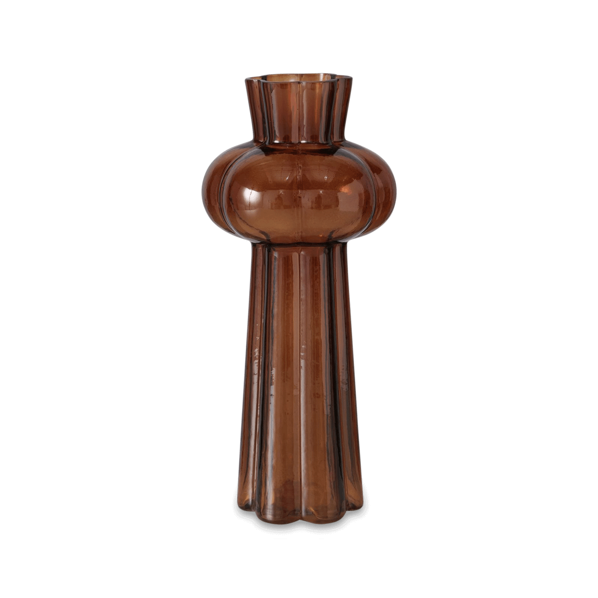 Vaas MAKONI Hoog Glas Bruin