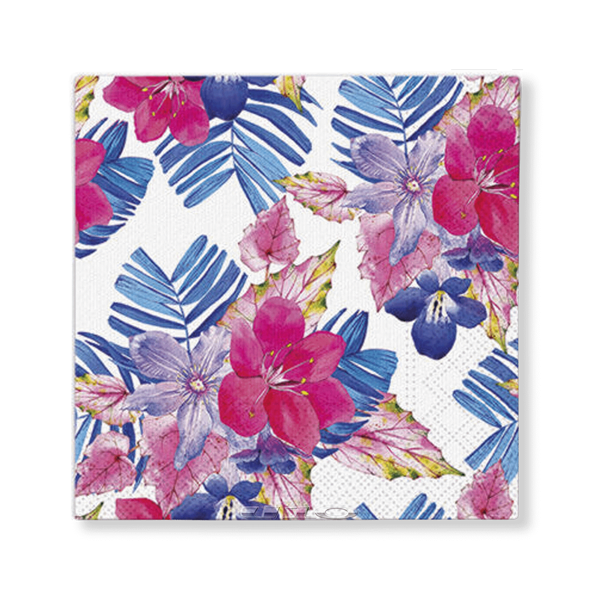 S/20 Serviet EXOTICA Paars/Roze