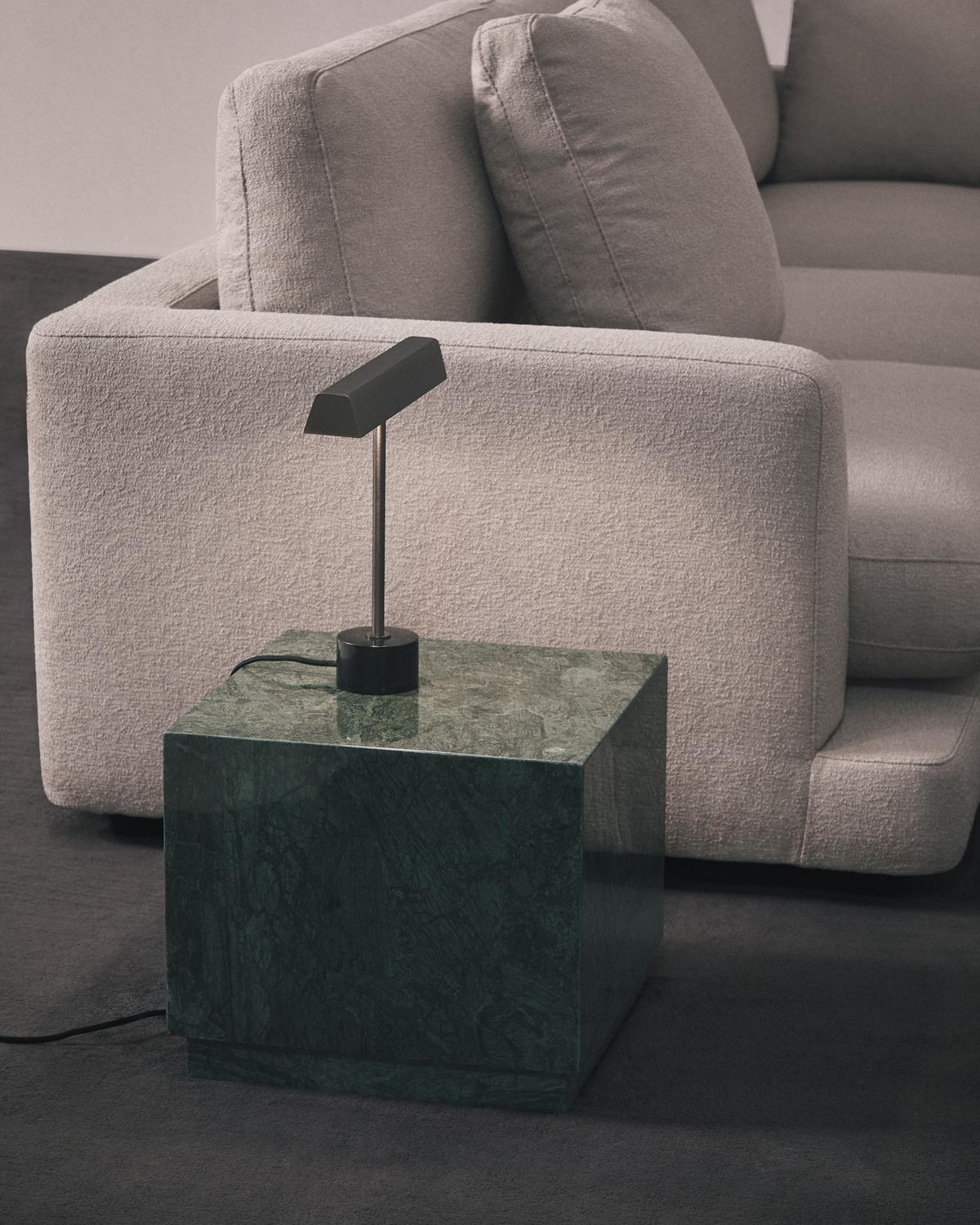 Bijzettafel Sorein Groen Marmer 40 x 40 cm