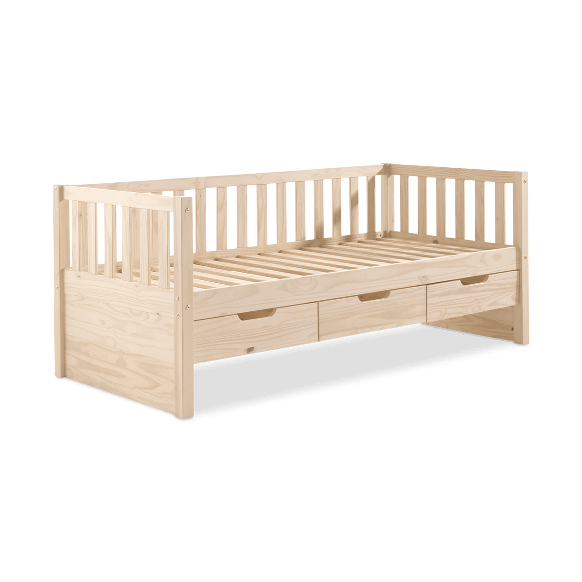 Bed MARGOT Milky Pine 90x200