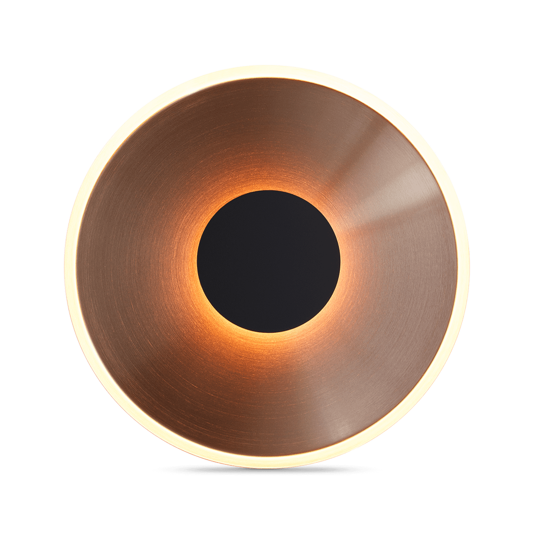 Wandlamp ENSO Ø50 Zwart/Brons Wandlamp ENSO Ø50 Zwart/Brons