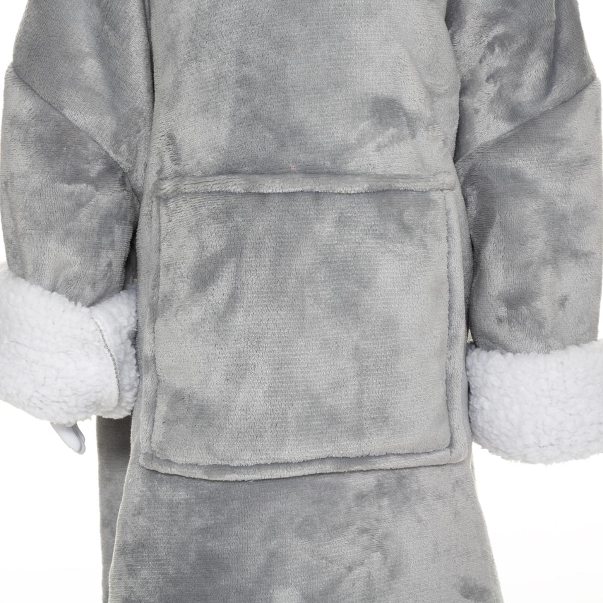 Hoodie BEAR Poly Grijs