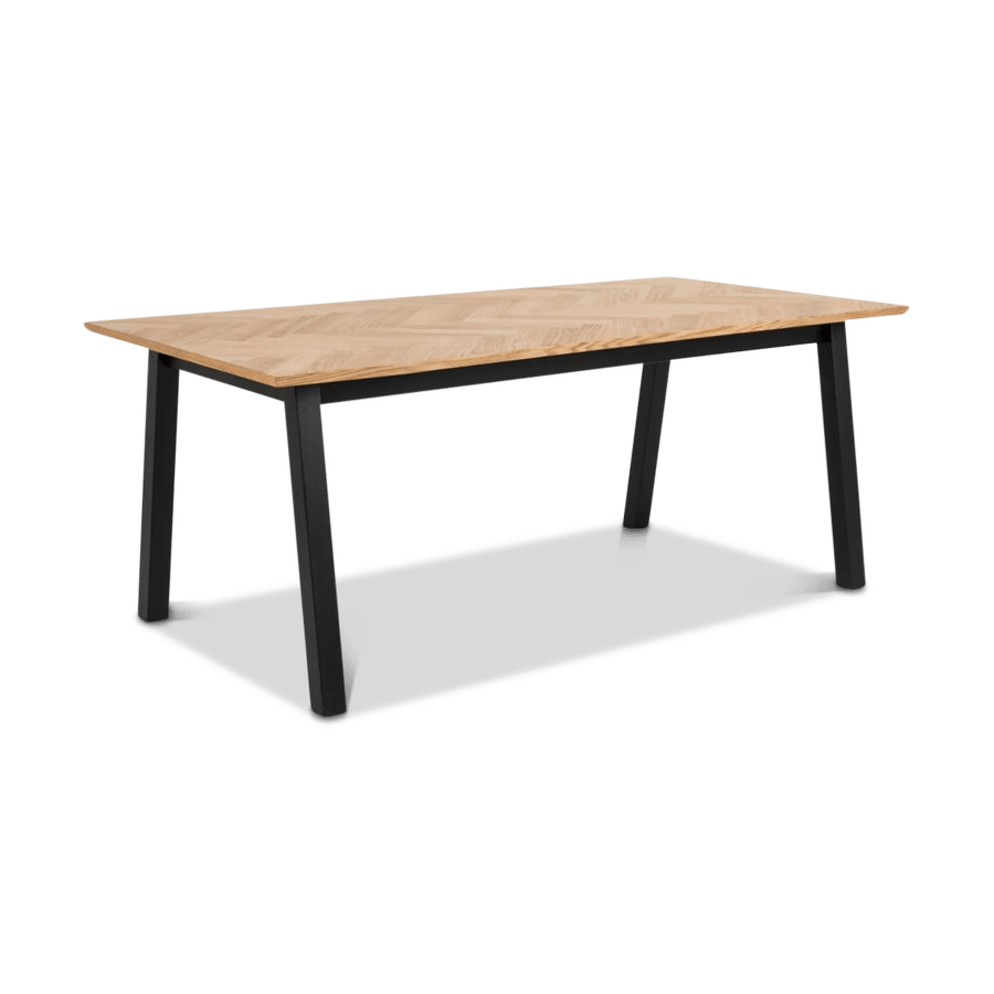 Eettafel SUSSEX Vissengraat Eik 180x95 Eettafel SUSSEX Vissengraat Eik 180x95