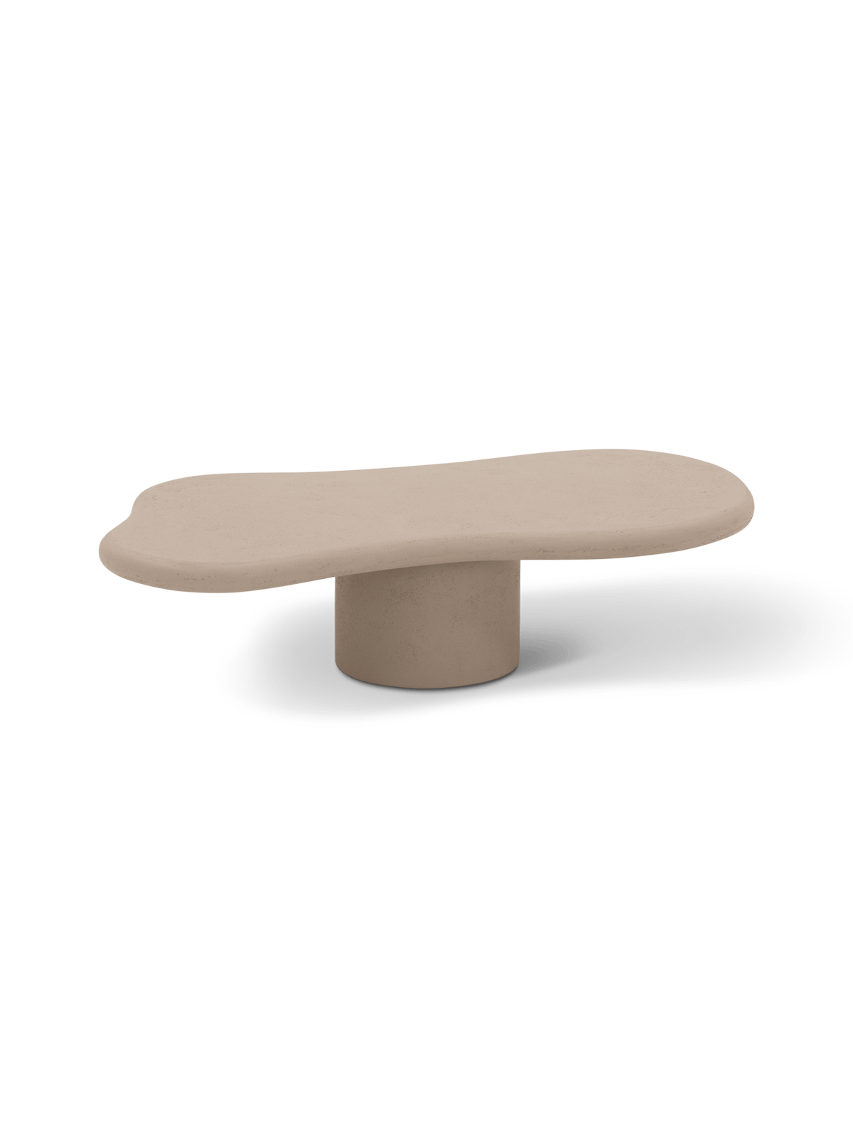 Salontafel Noguchi Microcement Sand 123 x 60 cm