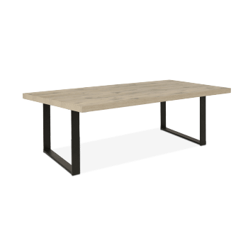 Eettafel met U-poot ABBEY Canyon Oak 200x100 Eettafel met U-poot ABBEY Canyon Oak 200x100
