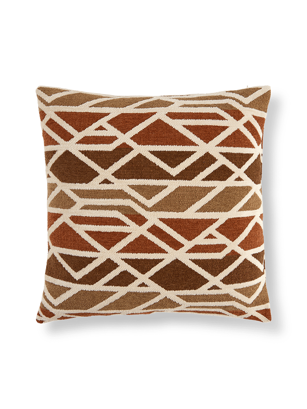 Kussen Fuldos Terra/Cream 45 x 45 cm