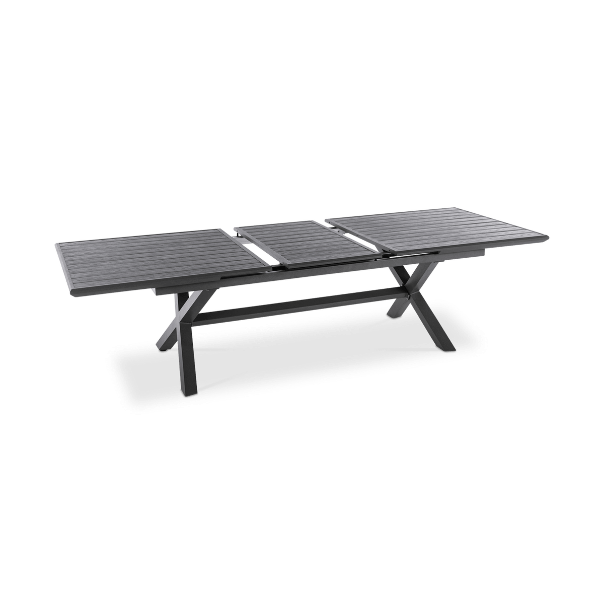 Tuintafel Verlengbaar CORTONA Grafiet 220/280x113