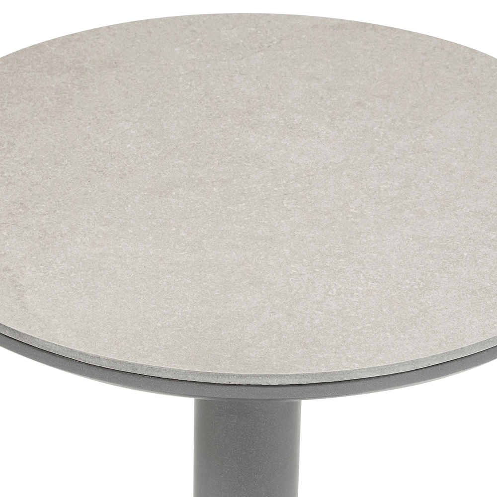 Bijzettafel SALUZZO Grafiet