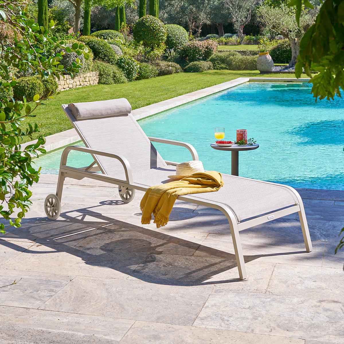 Verstelbaar Ligbed BITONTO Beige