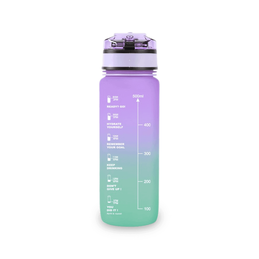Drinkfles TRITAN 750ml Paars/Aqua Drinkfles TRITAN 750ml Paars/Aqua