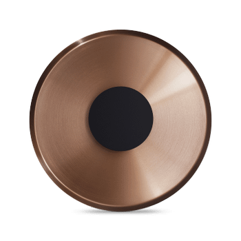 Wandlamp ENSO Ø50 Zwart/Brons Wandlamp ENSO Ø50 Zwart/Brons