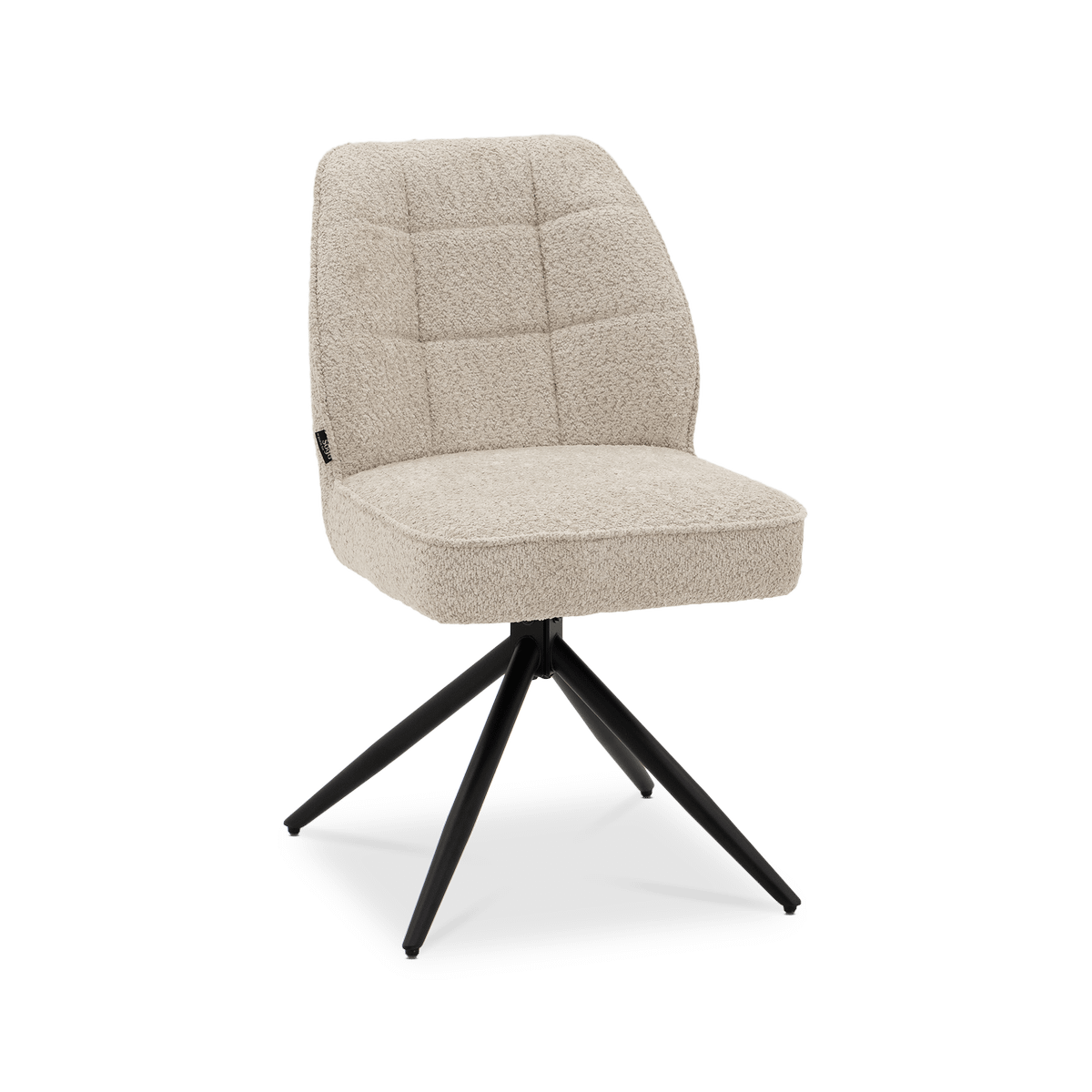 Stoel BLAIR 180° Bouclé Beige