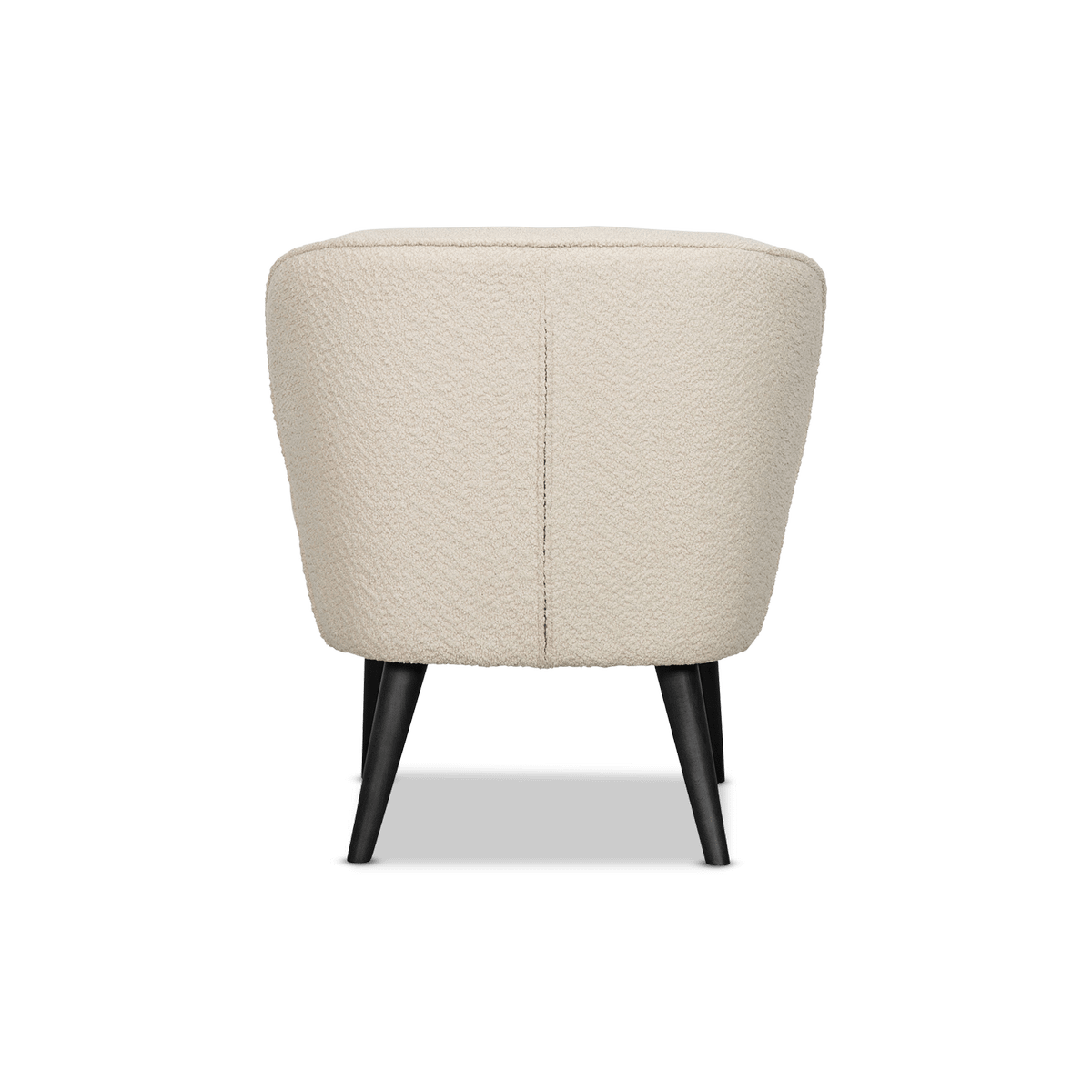Fauteuil CORKSCREW Crème Bouclé