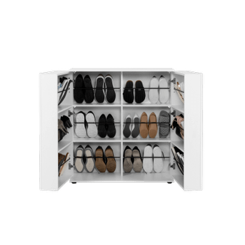Schoenenkast EMILIO Wit Schoenenkast EMILIO Wit