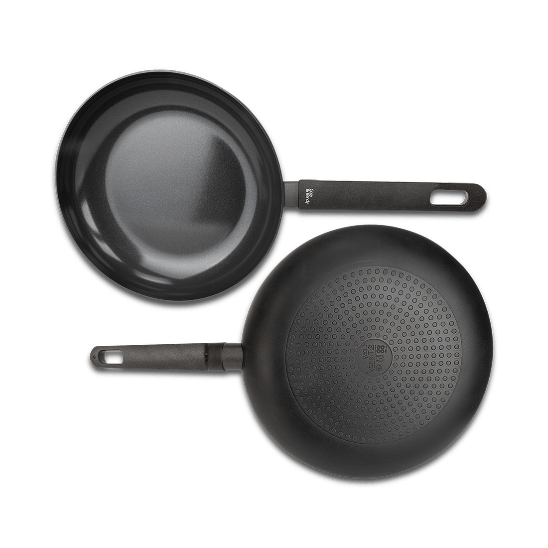 Braadpan FULL BLACK Ø28 Alu Zwart Braadpan FULL BLACK Ø28 Alu Zwart