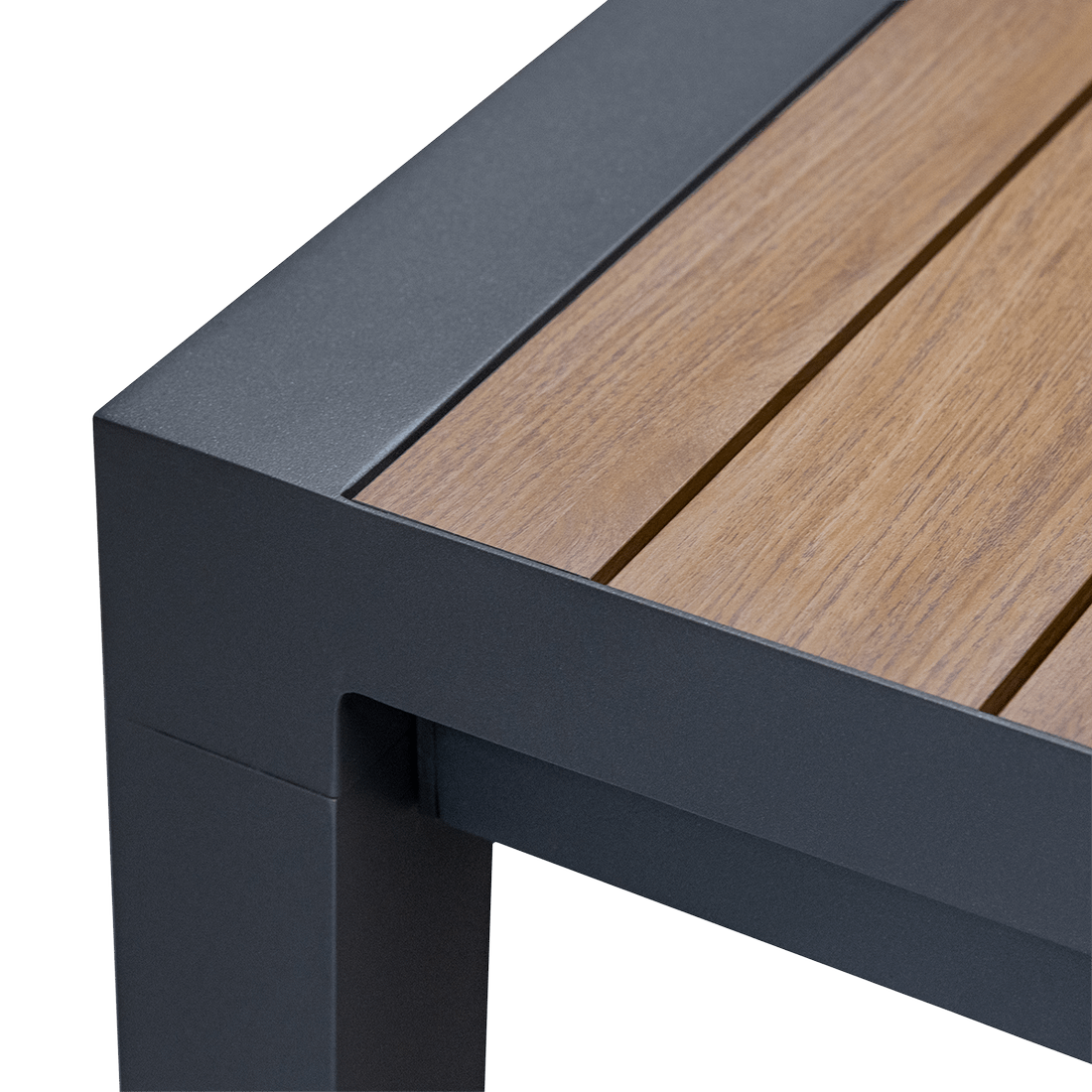 Tuintafel verlengbaar FURORE Grafiet 142/202x142 Tuintafel verlengbaar FURORE Grafiet 142/202x142