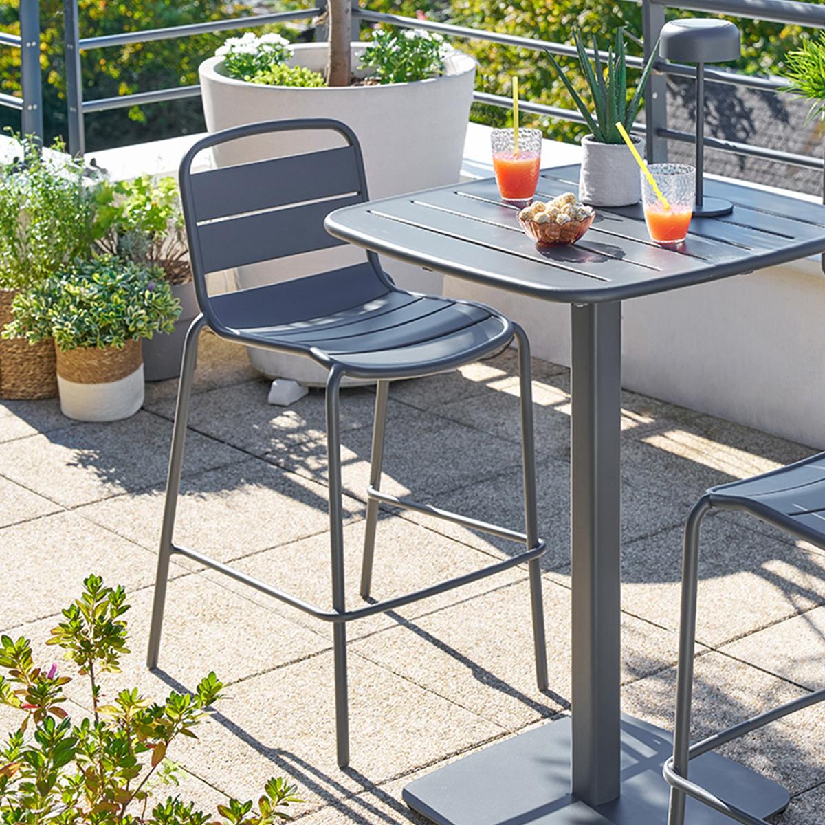 Barstoel ROSSANO Grafiet