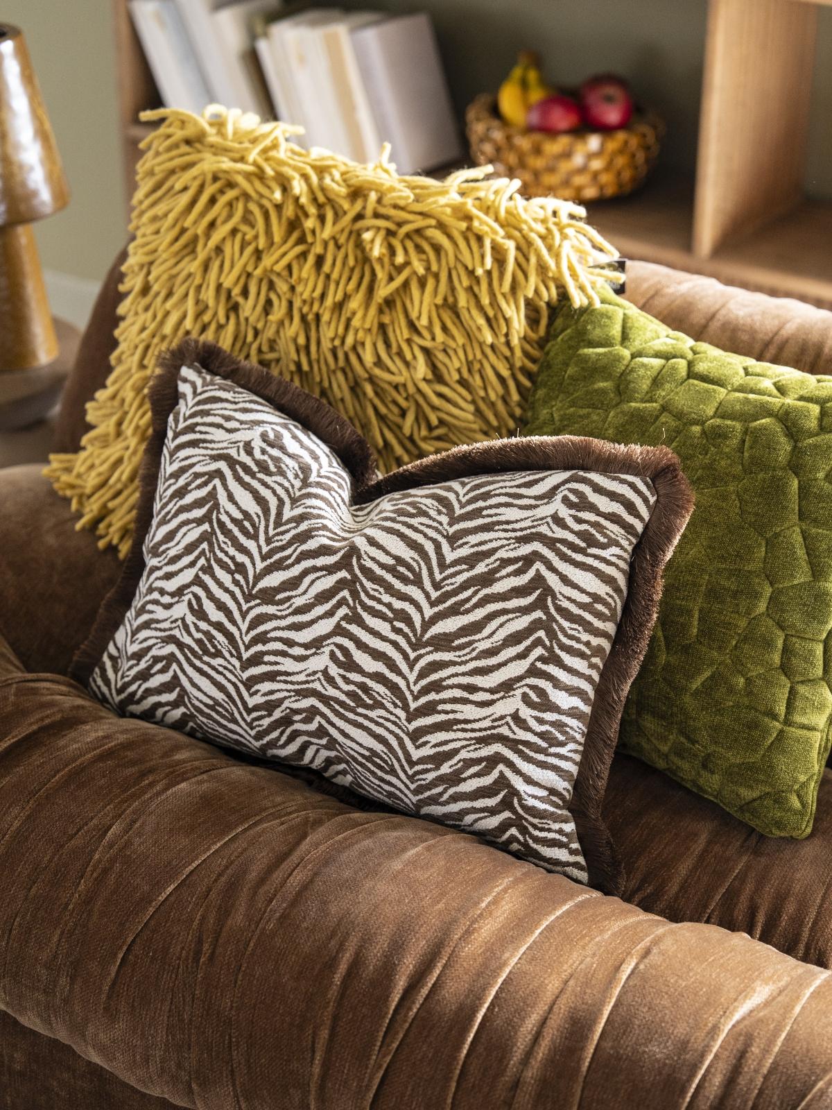 Kussen Tigra Bruin 40 x 60 cm