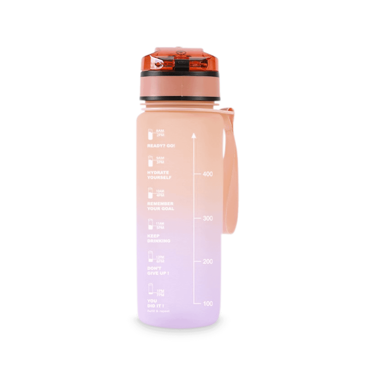 Drinkfles TRITAN 750ml Oranje/Lila