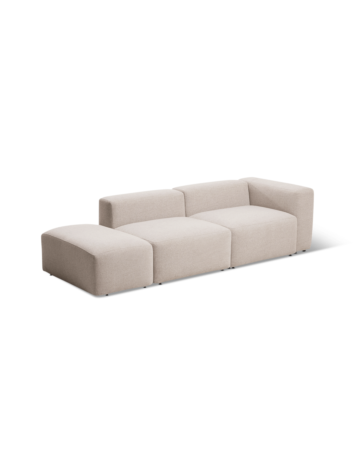 3-zit arm rechts Blok Beige B270