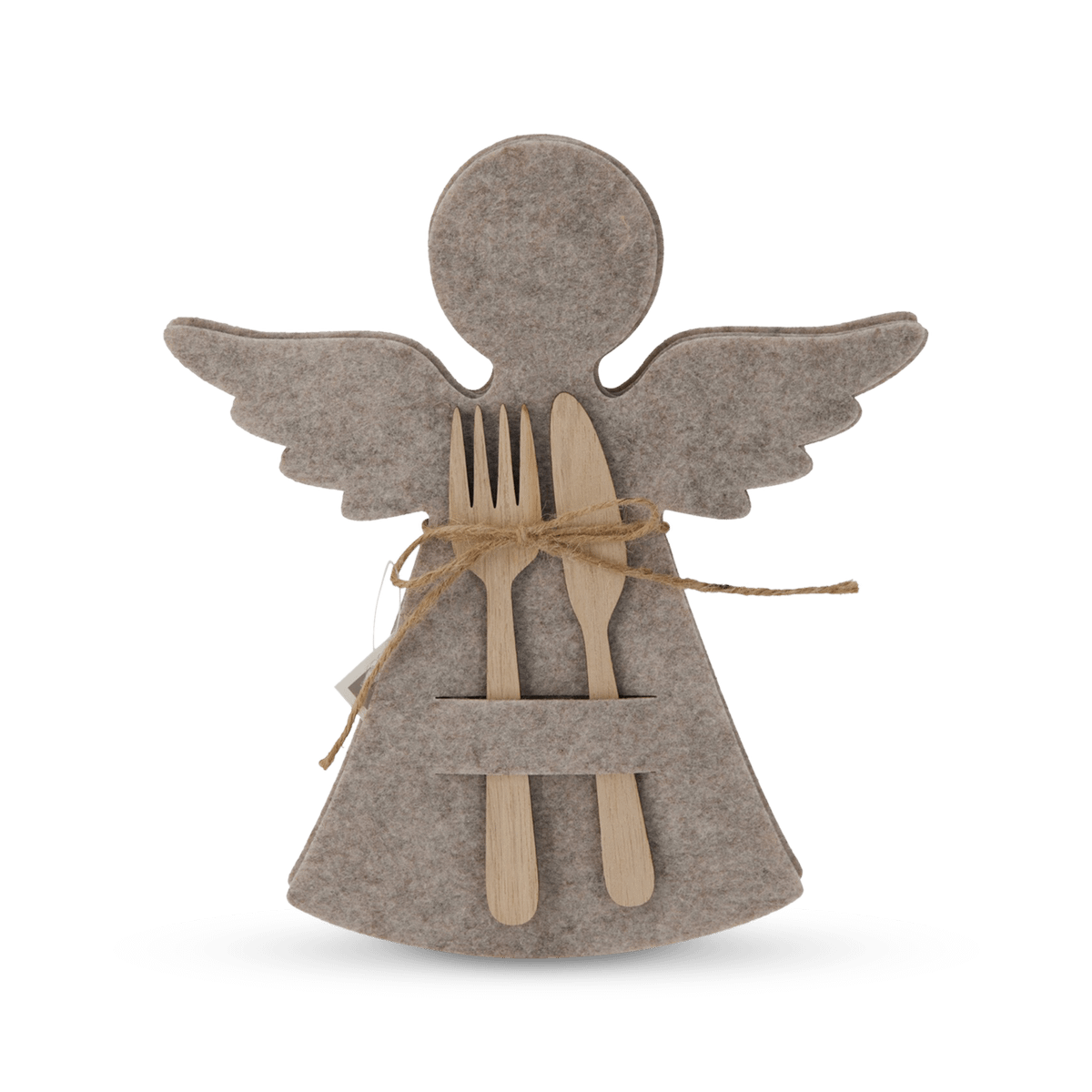 Bestekhouder ANGELA Engel Vilt Ass.