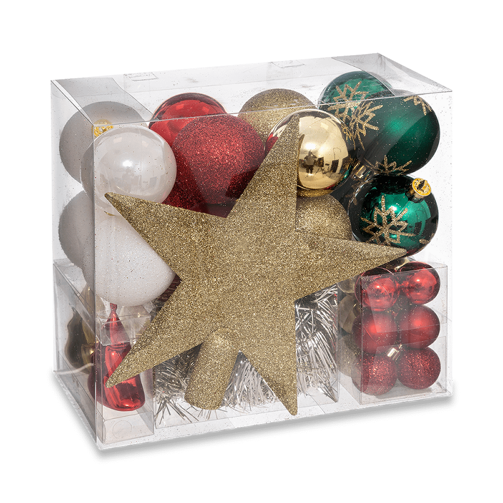Kerstpakket DULICE 44Del. Rood/Groen