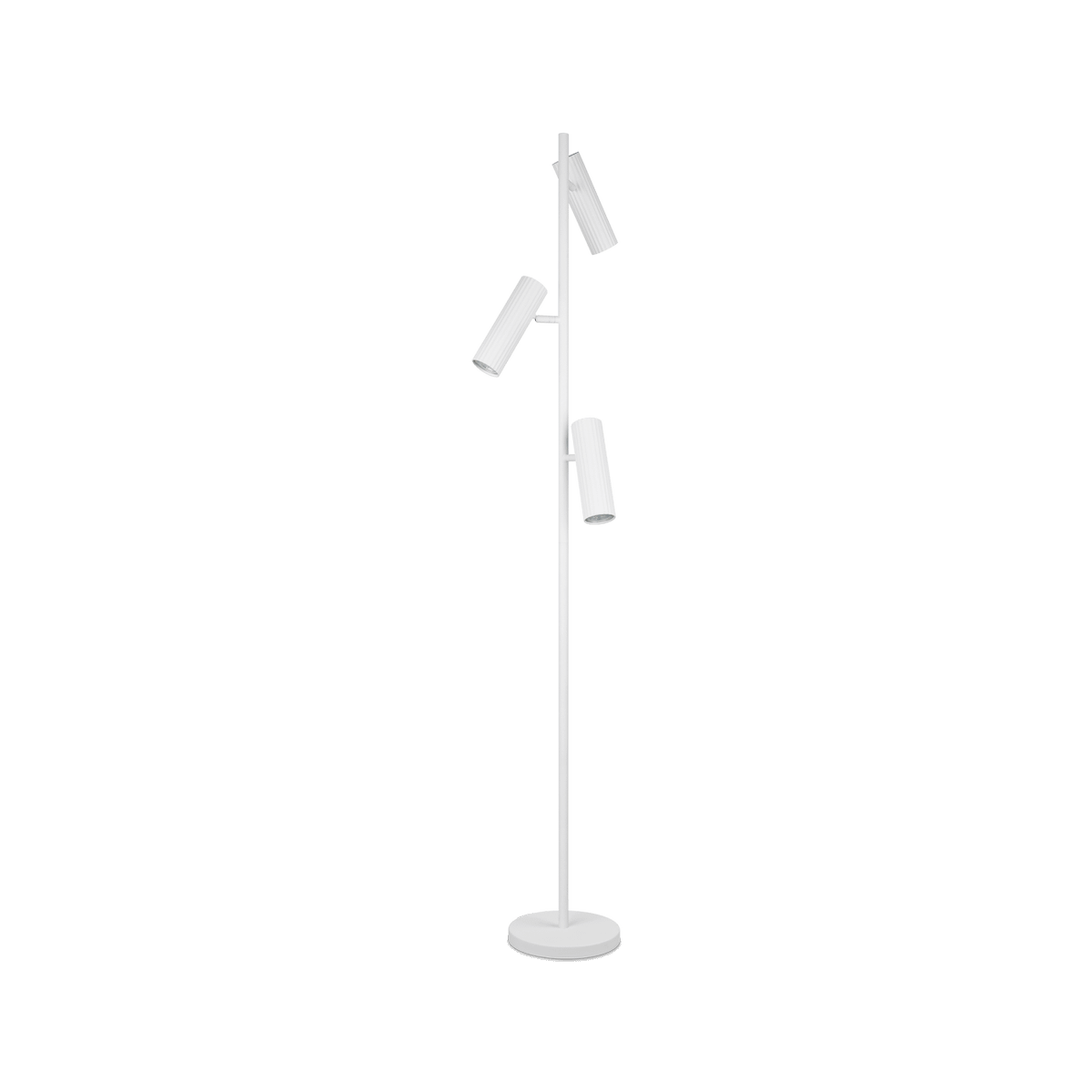 Vloerlamp SOKA 3Del. Metaal Wit