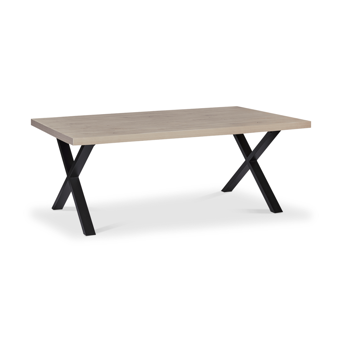 Eettafel BORIS X-Poot Beech Oak 200x95 