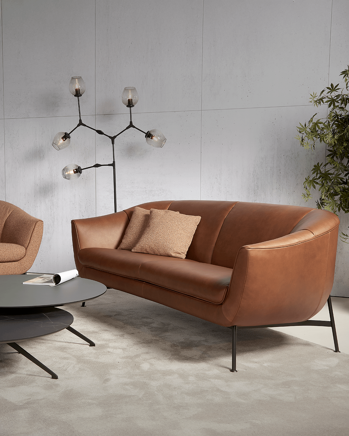 Zitbank Nous Elegance Brown